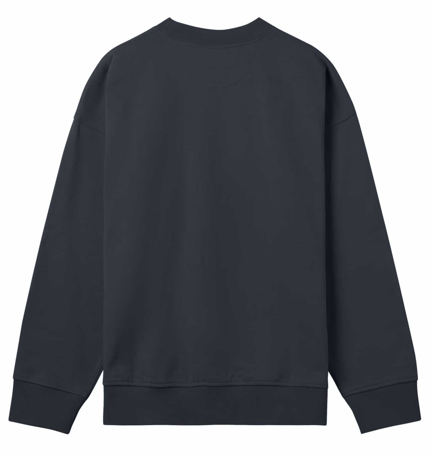 Logo Boxy Sweater Off Black