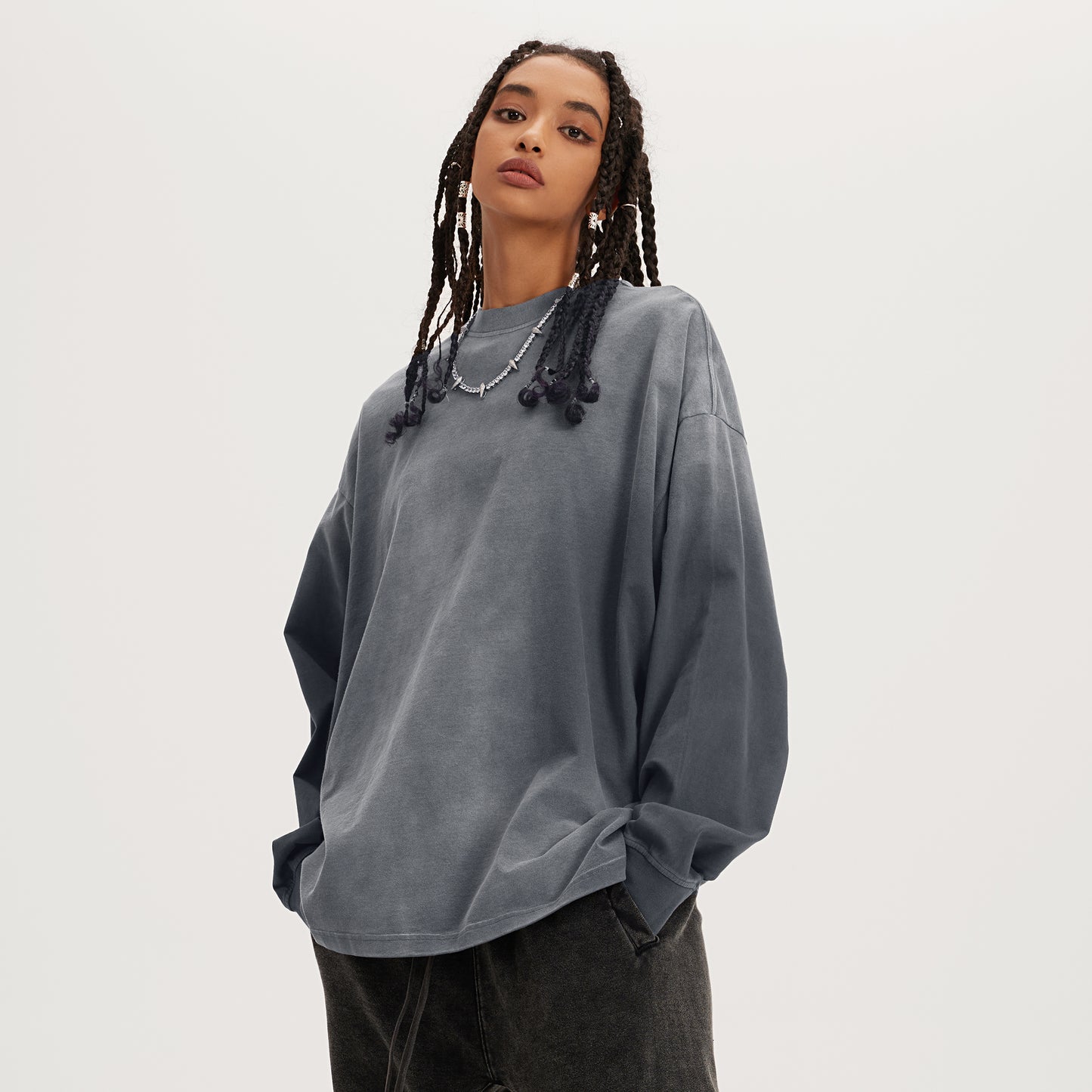SUN FADED LONG SLEEVE T-SHIRT