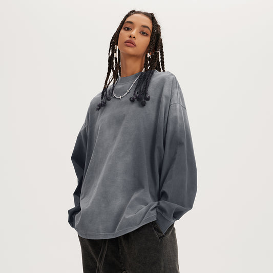 SUN FADED LONG SLEEVE T-SHIRT