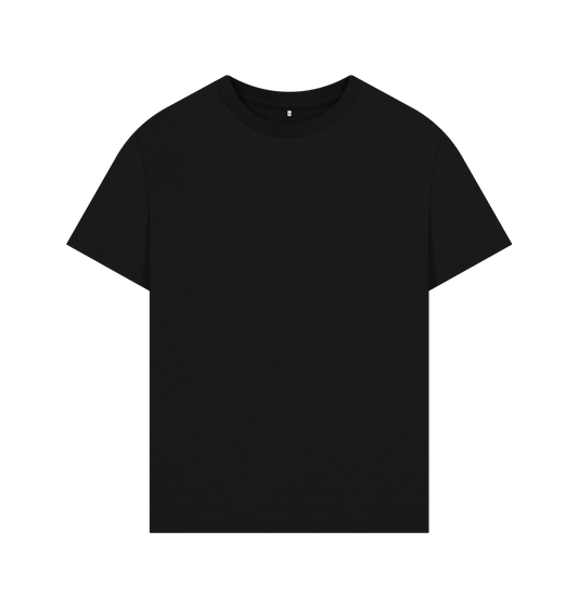 Black MENS OVERSIZED GYM T-SHIRT -
