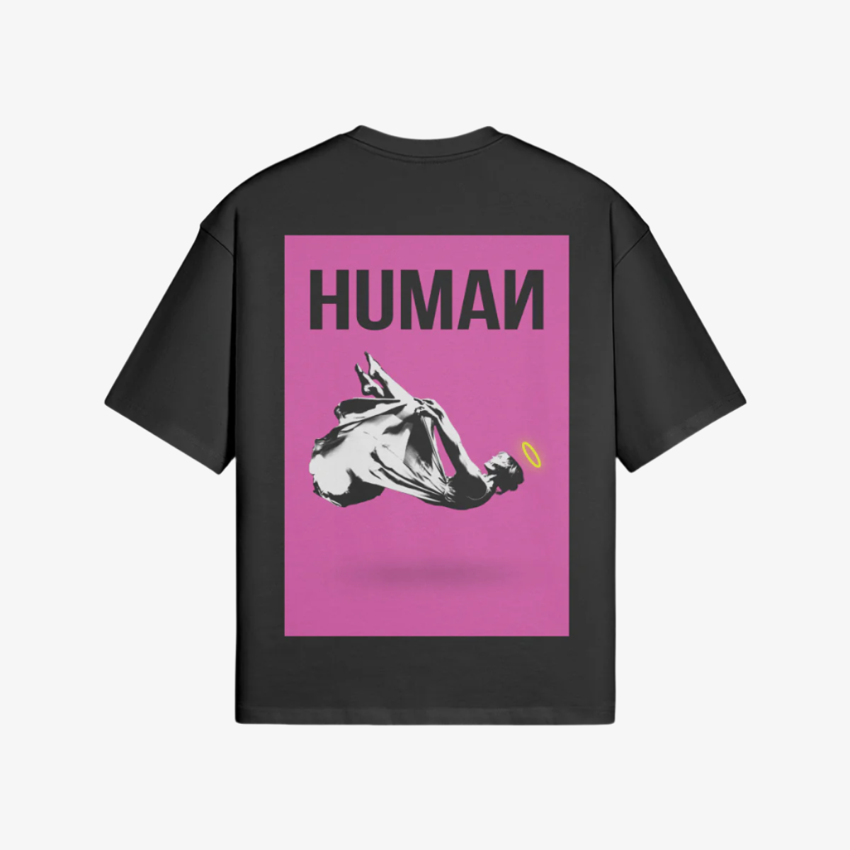 BOXY FIT FALLEN HUMAN